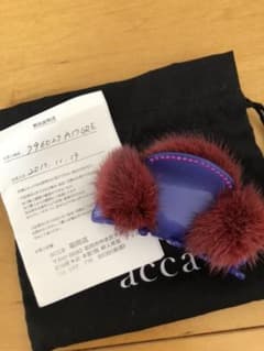 【最終価格】acca ヘアクリップのサムネイル