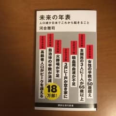 未来の年表 : 人口減少日本でこれから起きること/河合 雅司のサムネイル