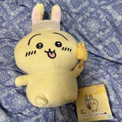 치이카와 이치 반 쿠지 C상 토끼 아이스크림 봉제인형