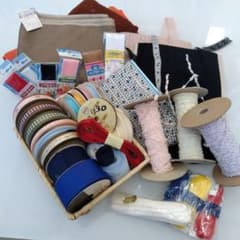 手芸用品まとめ売り（ 生地・リボン等中途のもの）のサムネイル