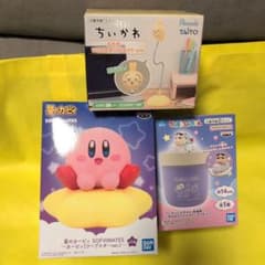 送料込　星のカービィ　クレヨンしんちゃん　ちいかわうさぎ　プライズセット