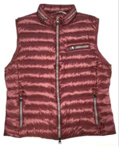 新品「JAN MAYEN」MOORER社製 最高級キルティング ダウンジレ 50 
