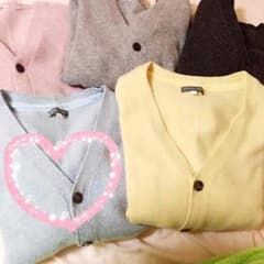 ぽむ様 専用♡**ブルーカーディガンのサムネイル