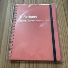 Rollbahn ロルバーン ポケット付メモ L クリアピンクのサムネイル