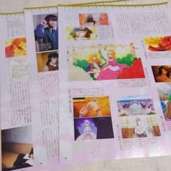 アニメージュ 2月号 ベルサイユのばら 切り抜き オスカル