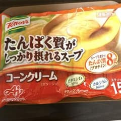 タンパク質がとれるコーンクリームスープ 15食分✖️2袋　未開封　新品　計30本のサムネイル
