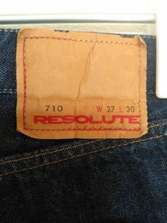 RESOLUTE リゾルト　710　W27×L30のサムネイル