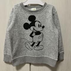 ミッキー　トレーナー　スウェット　トップス　ベビー　ディズニー　95cmのサムネイル