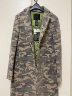 値下げ 超美品 ダブスタ D/him 迷彩コートのサムネイル