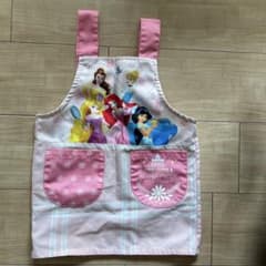 Disney Princess キッズエプロン 100-110cm ピンクのサムネイル