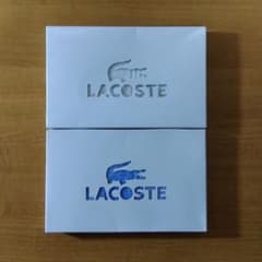 toi85様専用【新品未使用】LACOSTE タオルハンカチ 2個セットのサムネイル