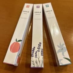 ✨新品 ネイルオイル キューティクルオイル 3個セットのサムネイル