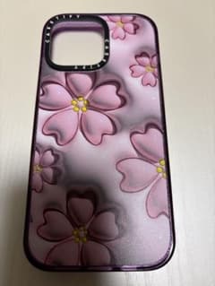 CASETiFY 벚꽃의 꽃무늬 iPhone16pro max 케이스