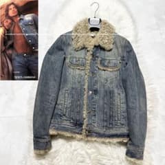 美品 ドルチェ&ガッバーナ 裏地ファー デニム ジャケット 44 ドルガバ