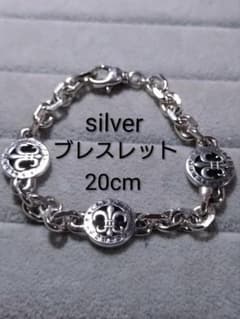 silver416 メンズ ユリ ブレスレット 剣 20cm 刻印有り - メルカリ