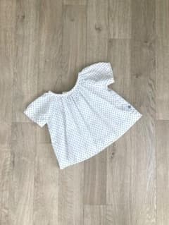 check&stripe 子供用ブラウスのサムネイル