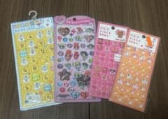 んぽちゃむ パワーパフガールズ サンリオ シール 4枚セット!!激安価格のサムネイル
