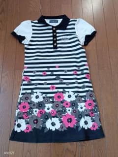 KISS ON THE GREEN Women's Golf Wear Dress, Floral Pattern, Size M