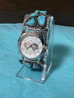 NAVAJO 腕時計 キングマンターコイズ ヴィンテージ - メルカリ