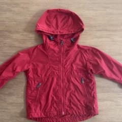 THE NORTH FACE キッズ ウィンドブレーカーレッド90のサムネイル