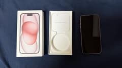 米国モデル！　Apple iPhone 15 ピンク 128GBのサムネイル