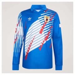 タグ付きadidas サッカー日本代表 長袖 ユニフォーム 復刻モデル1993年のサムネイル