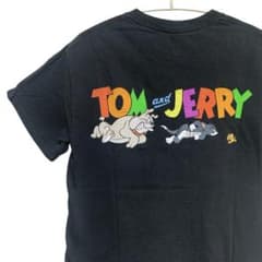 TOM and JERRY トムとジェリー Sサイズ キャラT バックプリントのサムネイル