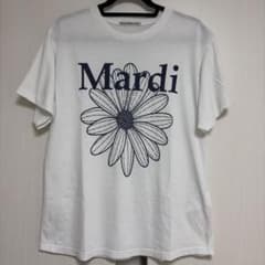 Mardi Mercredi マルディ 半袖 フリーサイズ ホワイト×ネイビーのサムネイル