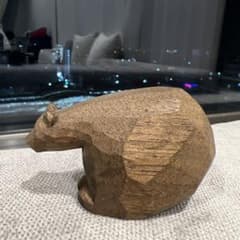 苔むす木工 熊 - メルカリ