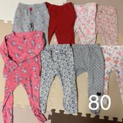 女の子パンツ　7点+パジャマまとめ売りのサムネイル