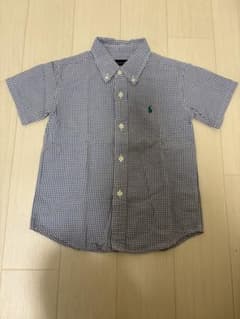 RALPH LAUREN 半袖シャツ 110cm ギンガムチェックのサムネイル