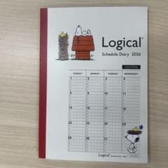 Logical Schedule Diary 2026 スヌーピーのサムネイル