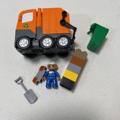 レゴ　デュプロ　廃盤品　5637 ゴミ収集車のサムネイル
