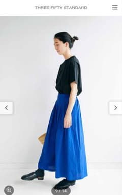 THREE FIFTY STANDARD　青空がのぞく綿麻パンツ　MPのサムネイル
