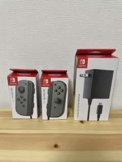 Nintendo Switch Joy-Con (L)/(R) グレー アダプタのサムネイル