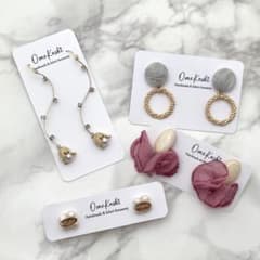 【SEAL!】ハンドメイド♡ピアス　大ぶり　カジュアル　かわいいのサムネイル