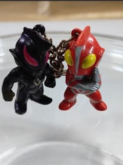 非売品　当時物　円谷プロ ウルトラマン フィギュアキーホルダー　除菌清掃済のサムネイル
