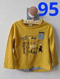【33】ディズニー　ドナルド　トップス　ロンT　95のサムネイル