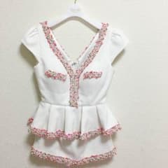 an♡ツイードペプラムミニドレスのサムネイル