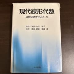 現代線形代数 分解定理を中心としてのサムネイル
