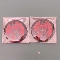 ハズビンホテル アニメイトカフェ アラスター 缶バッジ 2点セット