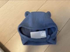 BabyGAP ベビー帽子 くま耳 ブルー 0-3months 42cmのサムネイル