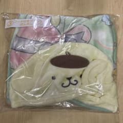 サンリオ　一番くじ　ポムポムプリン　フード付きブランケットのサムネイル