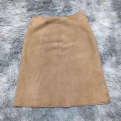 Max Mara リアルムートン スカート L 羊革のサムネイル
