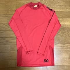 ATHLETA 赤 長袖シャツ Lのサムネイル