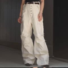 SUGARHILL RAW EDGE CANVAS CARGO PANTSのサムネイル