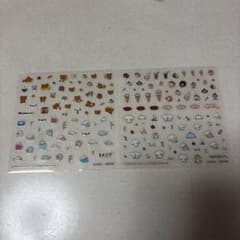 San-X Gacha Gacha Nail Stickers Rilakkuma Buruburu Dog