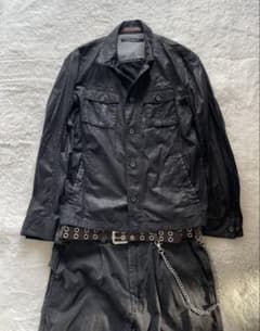 Y2K archive punk grunge gimmick ジャケット　V系 00s archive y2k gimmick grunge コーティングJKT - メルカリ