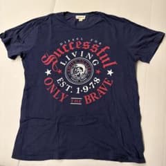 DIESEL Tシャツ ネイビー Lサイズのサムネイル
