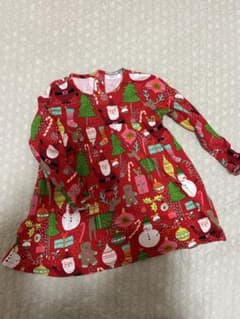 next baby クリスマスワンピース 12-18ヶ月　80のサムネイル